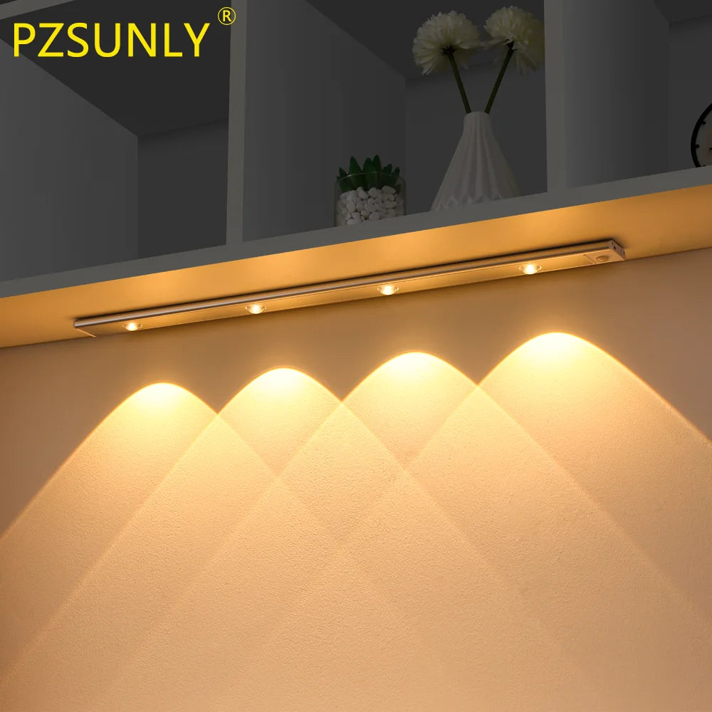 PZSUNLY Luz LED con Sensor para Armario de Cocina