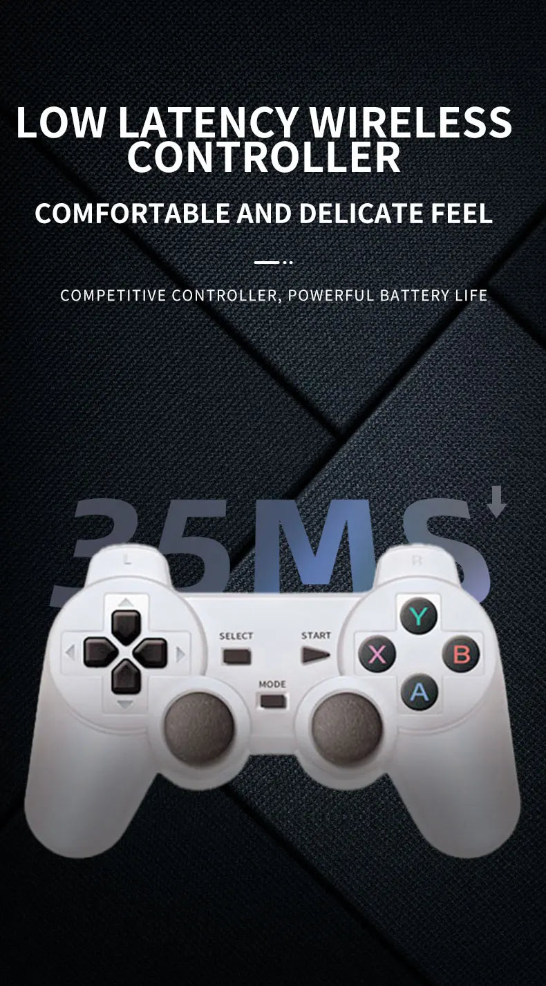 Consola de juegos de TV Coopreme XP18, salida HD, pantalla de 7 pulgadas, consola de vídeo portátil Retro, controlador inalámbrico compatible con simulador de 4000mAh