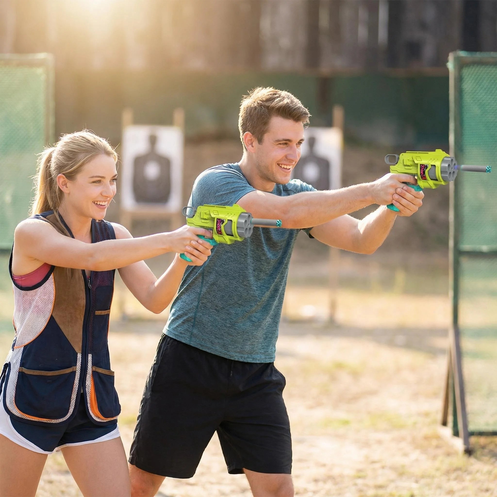 Nuevo Lanzador Manual de Dardos de Espuma para Niños, Pistola de Juguete de Combate con Munición Segura, Opciones Multicolor para Niños