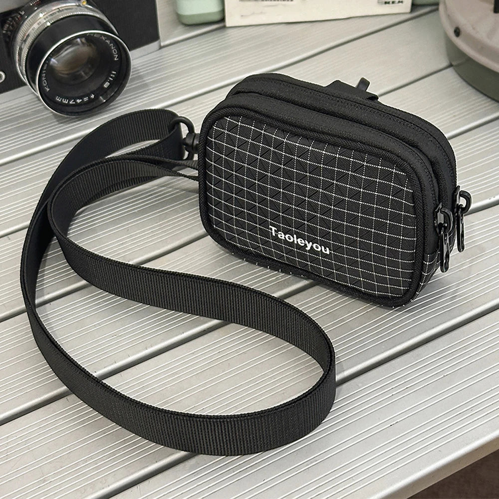 Bolso Cruzado EDC de Nailon Ligero para Hombre