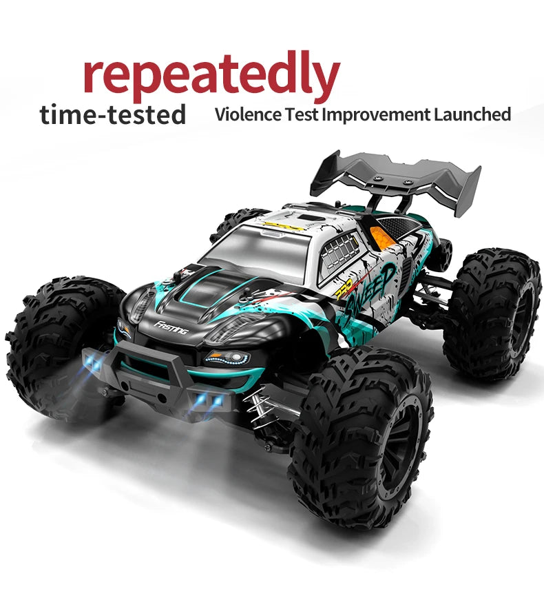 Coche RC 1:16 de Alta Velocidad, Monster Truck Todoterreno 4x4