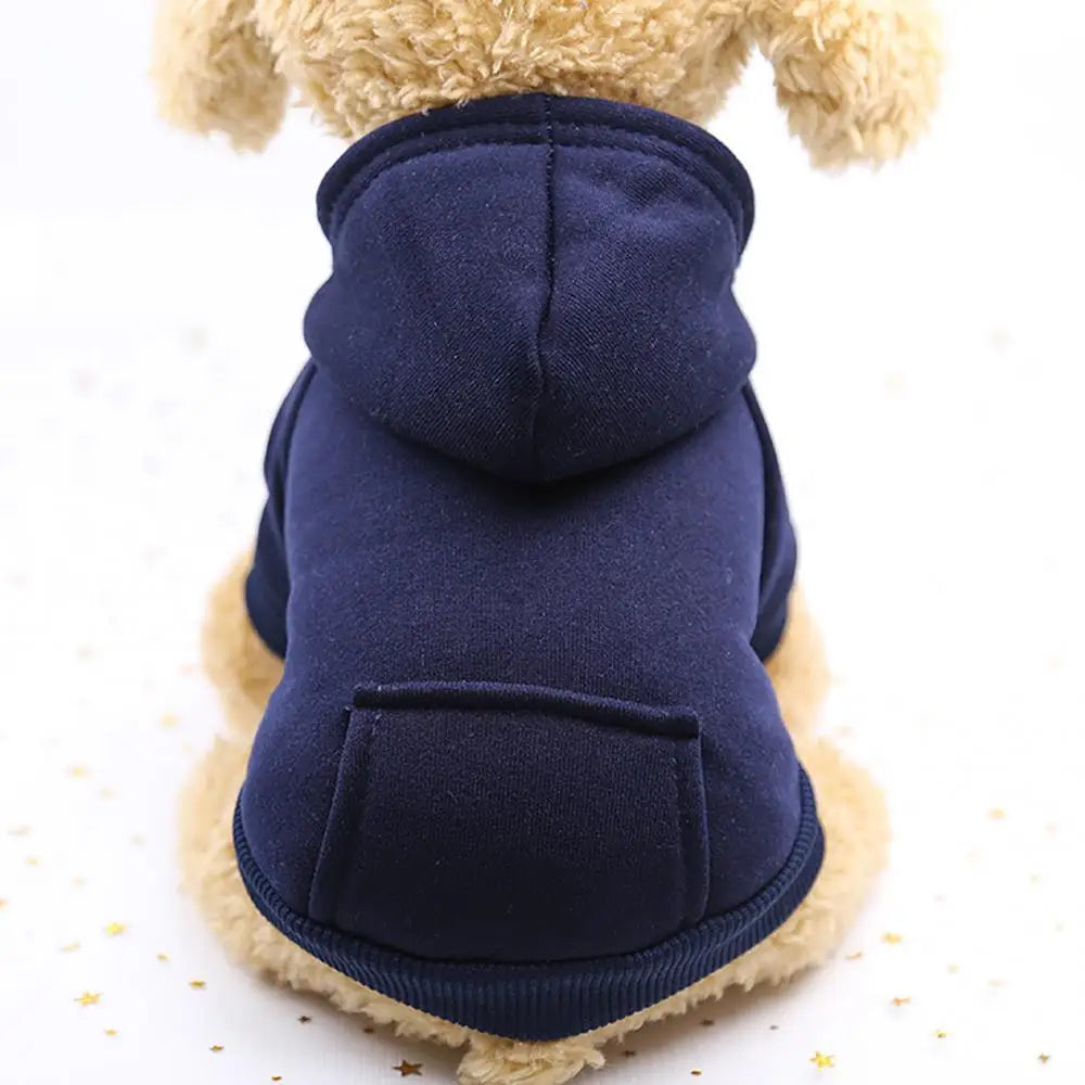 Buzo con Capucha para Perro - Abrigo de Algodón para Mascotas