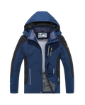Chaqueta de Senderismo Impermeable para Hombre, Cortavientos, Outdoor