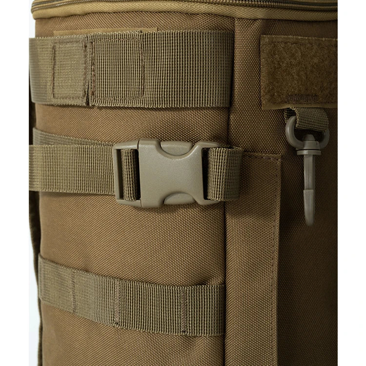 Mochila de pesca súper grande de 42L con asiento de poste |   correa de hombro acolchada |   camping, senderismo, almacenamiento de aparejos de pesca, entusiastas al aire libre
