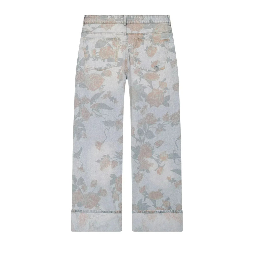 Pantalones Vaqueros Holgados de Cintura Baja