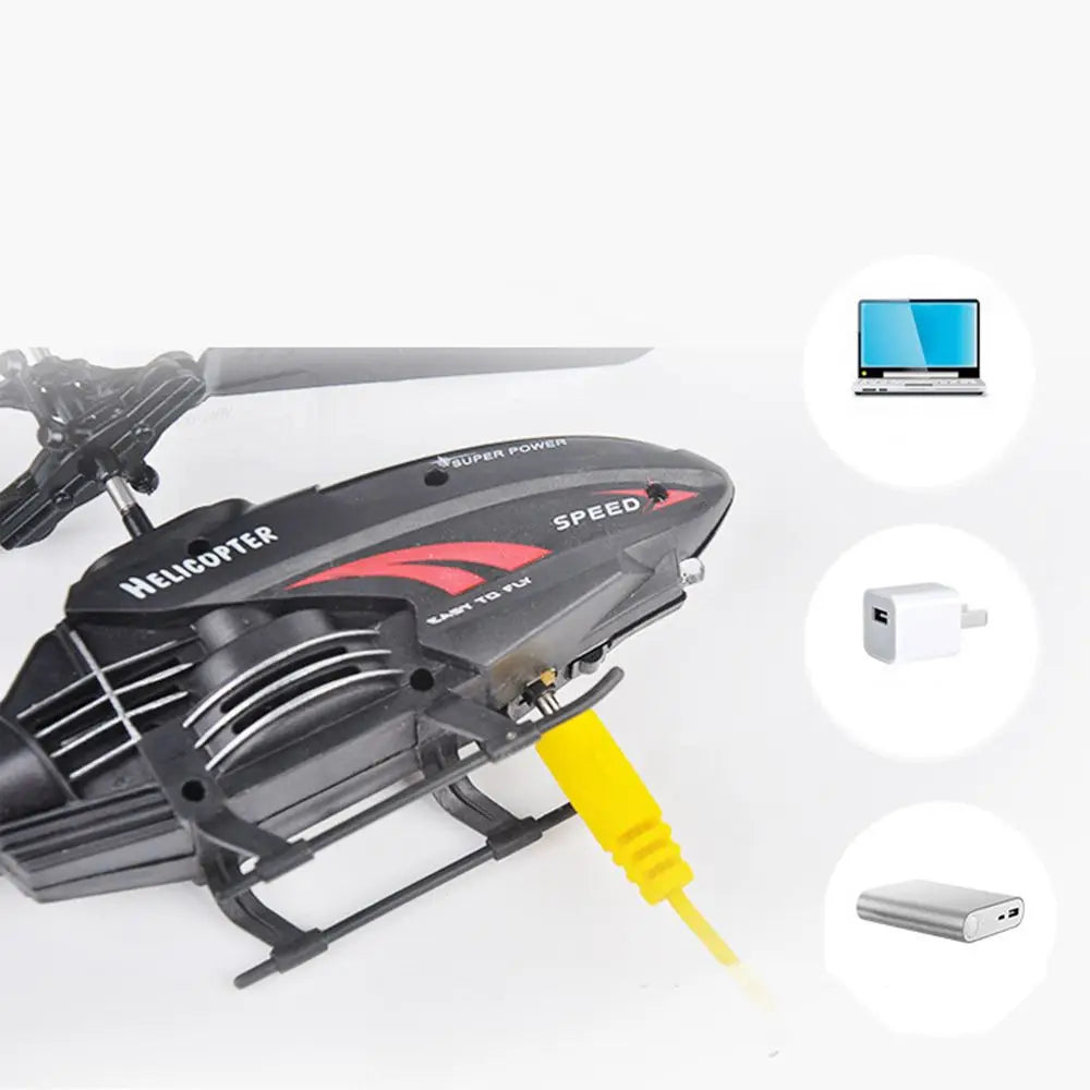 Mini Dron Recargable con Control Remoto, Helicóptero RC