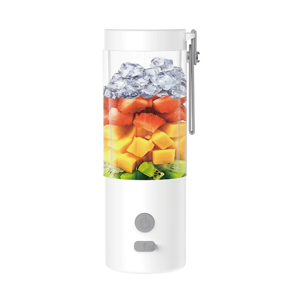 Mini Licuadora Portátil 450ml USB con 6 Cuchillas de Acero