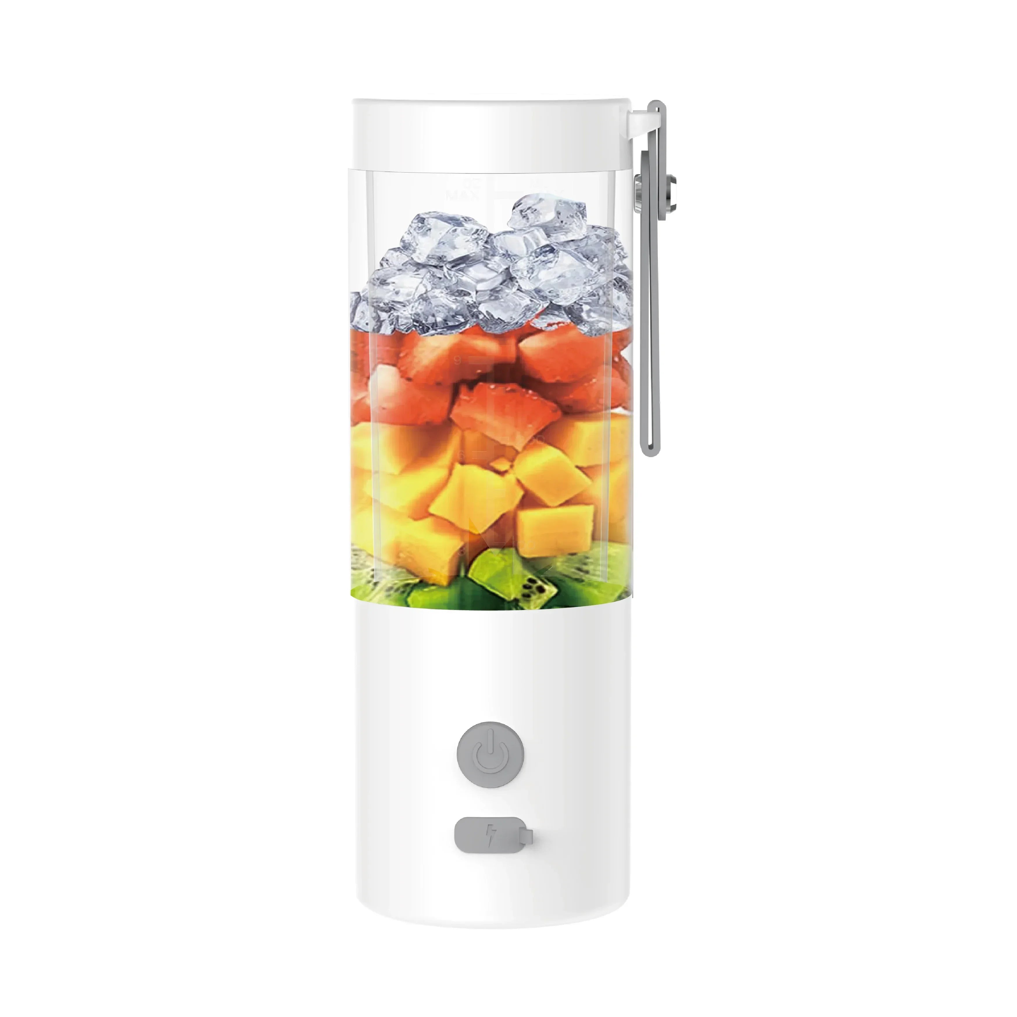 Mini Licuadora Portátil 450ml USB con 6 Cuchillas de Acero