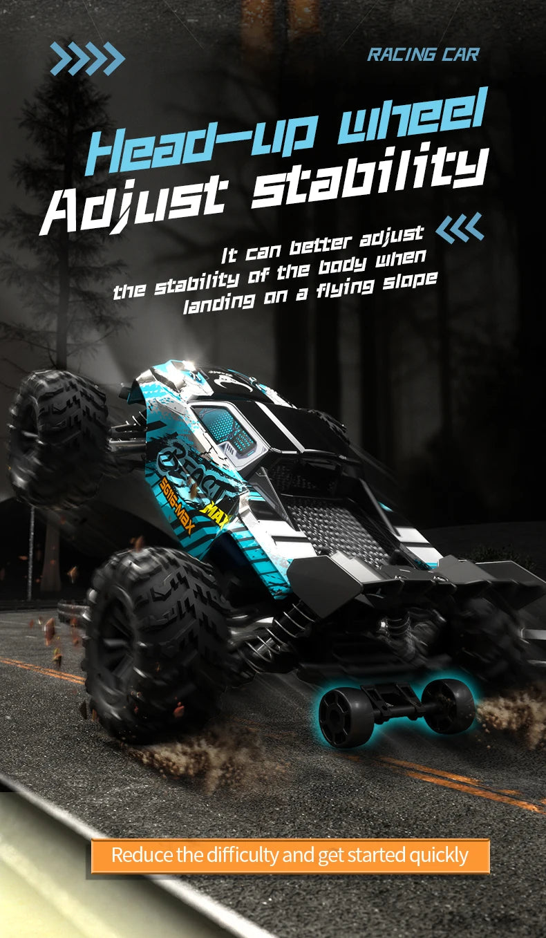 Teeggi 16101 /16102 PRO 1:16 70 KM/H carreras de deriva de alta velocidad SG116 MAX 4WD RC coche todoterreno monstruo camión juguetes para regalo de chico