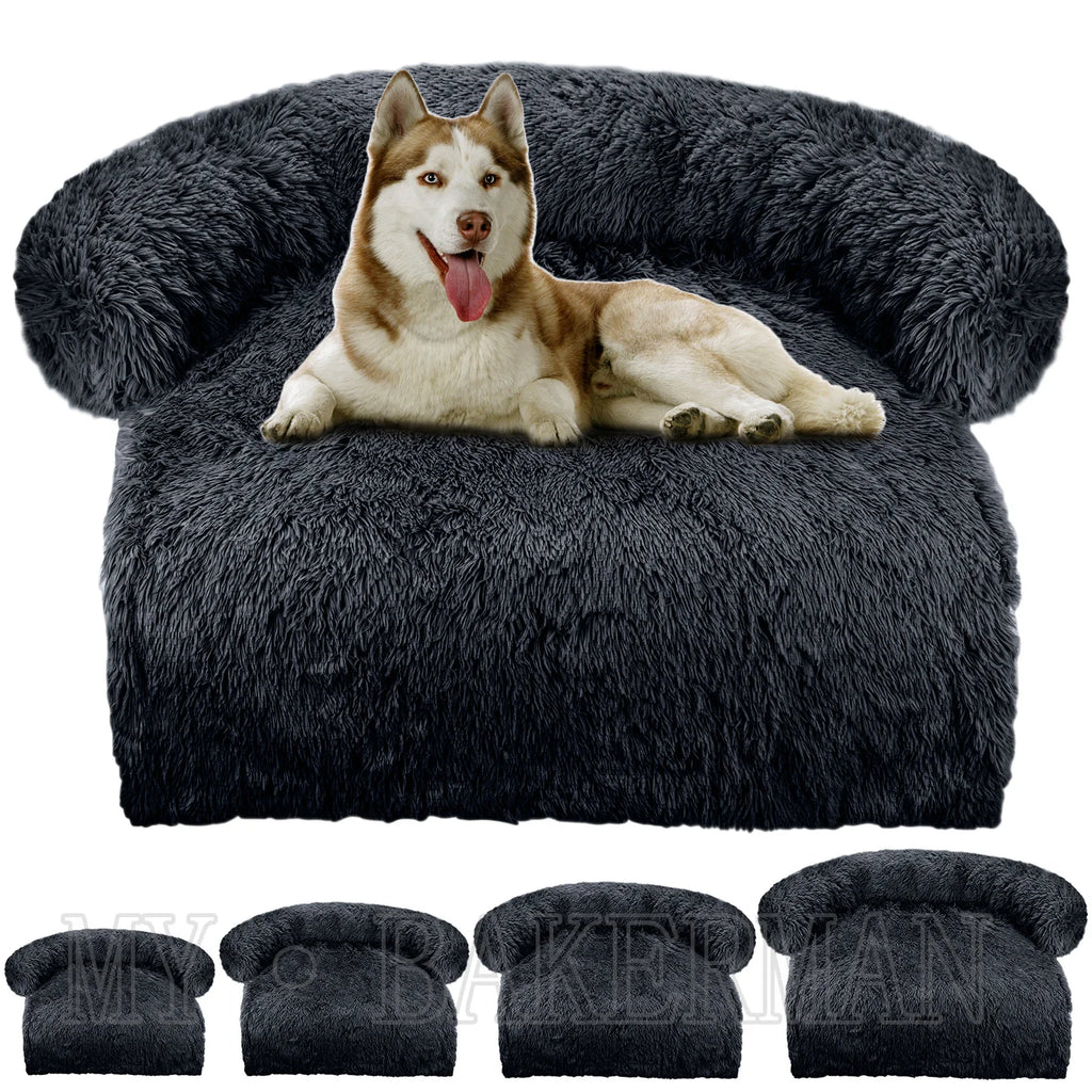 Cama Sofá para Mascotas Lavable con Nido Cálido