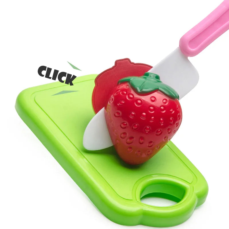 Juego de Corte de Frutas y Verduras para Niños Set de Cocina