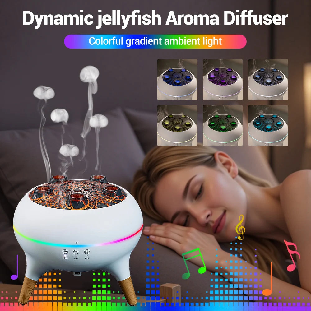 Humidificador de Medusas con Control Remoto