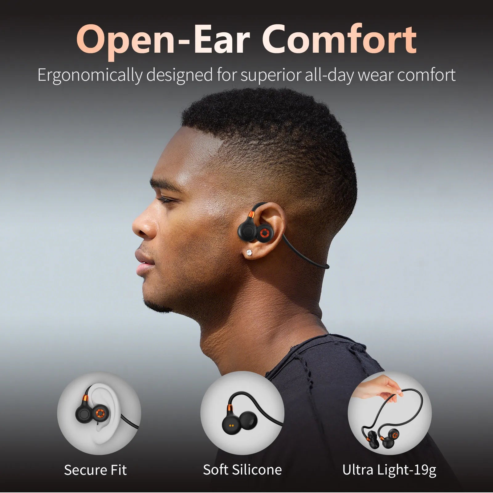 Ortizan i10 Auriculares Bluetooth Deportivos IPX6