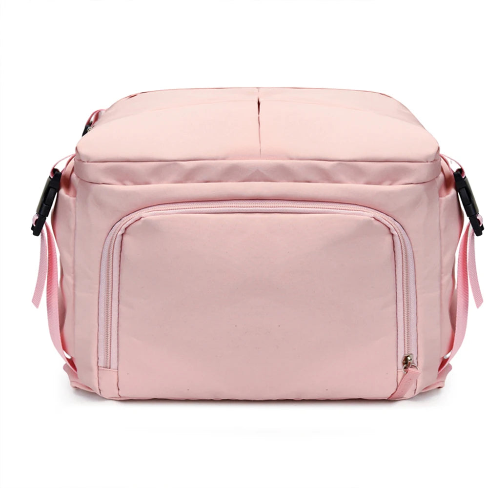 2 Piezas 180 °     Conjunto de Mochila y Bolso Tote de Apertura Total, Equipaje de Mano de Gran Capacidad Aprobado por Aerolíneas para Viajes y Uso Diario