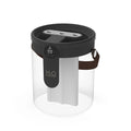 Humidificador de aire de 1,5 l, humidificador doméstico de gran capacidad, generador de niebla silencioso, batería de 1800mAh, humidificador recargable por USB con luz LED