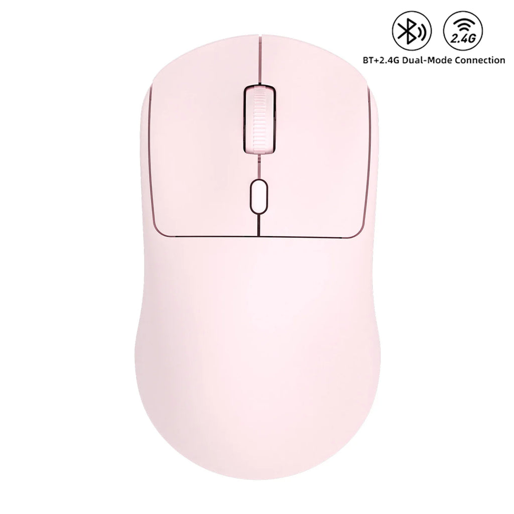 Ratón inalámbrico de 2,4G, USB, Bluetooth, ligero, 1600 DPI, ergonómico, silencioso, para juegos, Macbook, escritorio, portátil, iPad