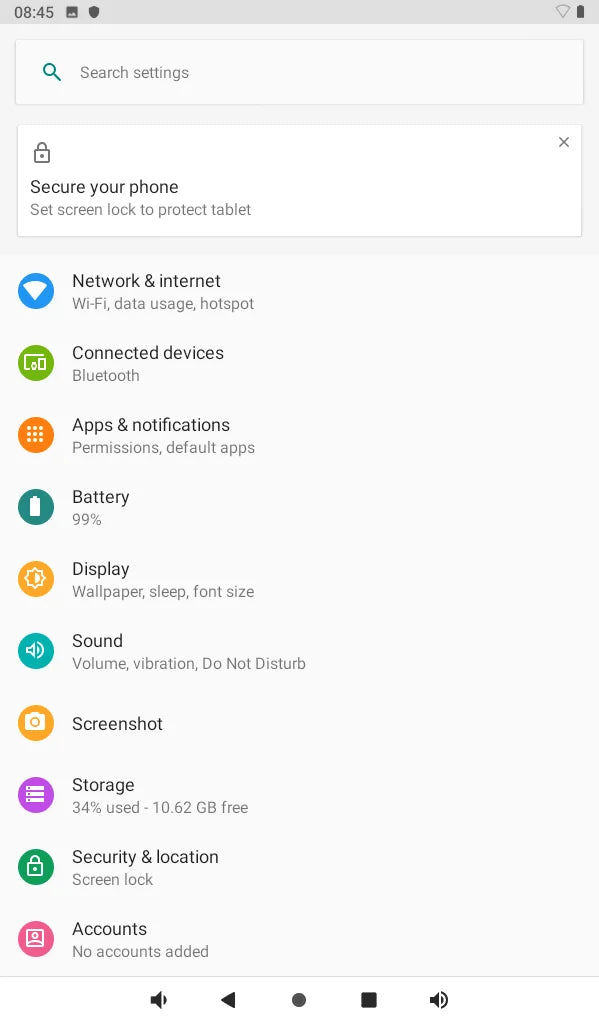 Nueva Tablet Android 9.0 de 7 Pulgadas, 2GB de RAM, 16GB de ROM, RK3126 Quad Core, 1024*600 IPS, 3000mAh, Cámara Dual