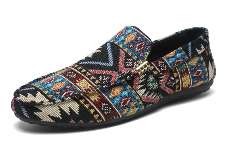 Zapatos informales de verano para hombre, mocasines transpirables para hombre, zapatos perezosos, zapatillas cómodas para caminar, zapatos planos antideslizantes para conducir
