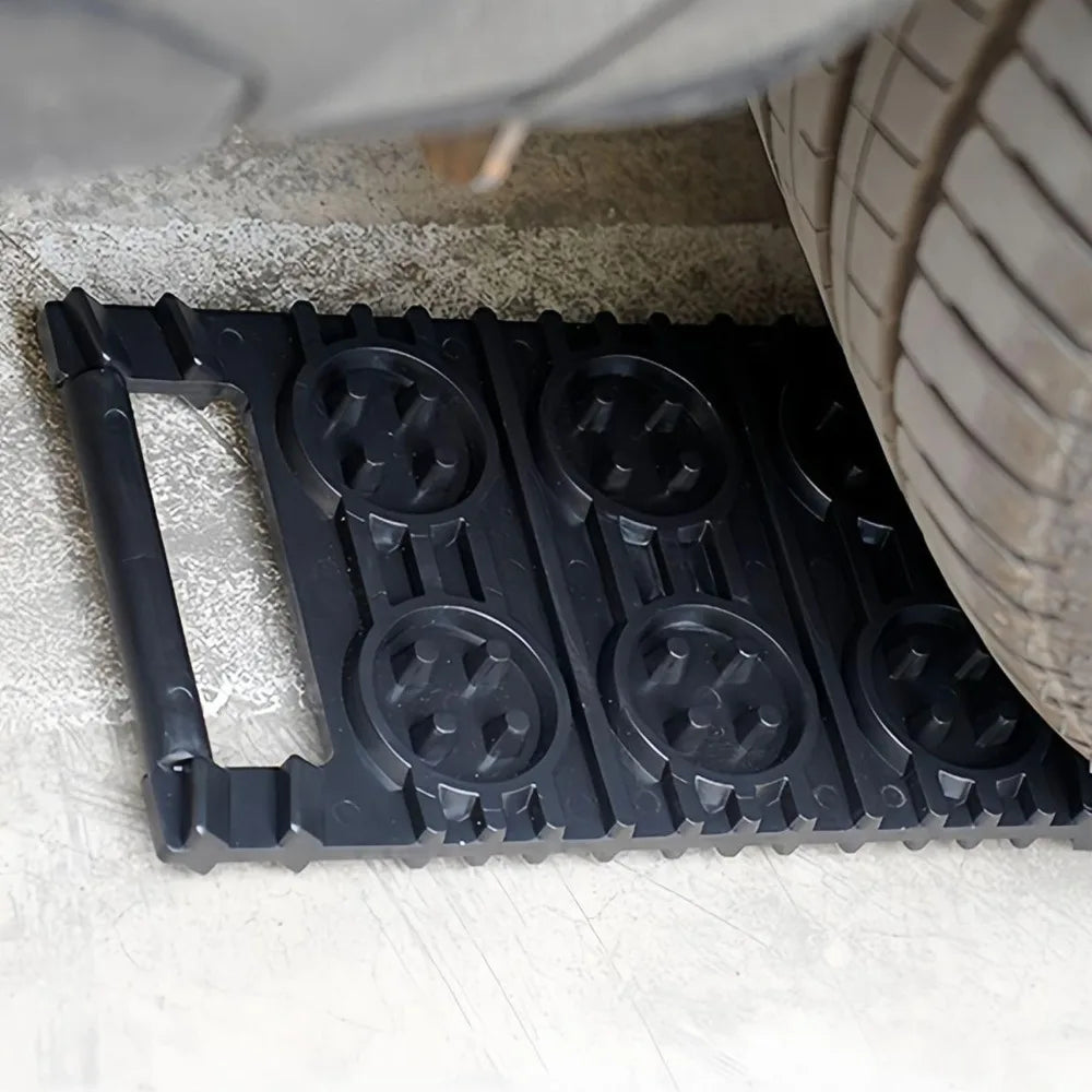 Tabla Antideslizante de Emergencia para Neumáticos de Coche, Placas de Recuperación, Tapete de Tracción, Cadenas para Nieve, Pala, Rampas, Almohadilla, Accesorios Todoterreno