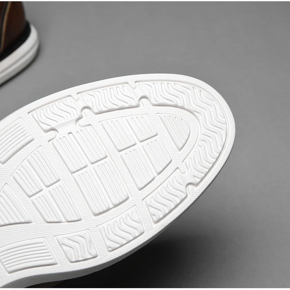 Zapatos de Hombre, Zapatos Casuales de Marca de Lujo, Cómodos, con Cordones, Estilo Ejecutivo, Zapatos de Vestir BHKH