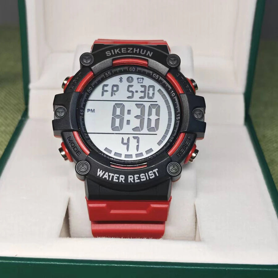Reloj Digital Deportivo Resistente al Agua Hombre