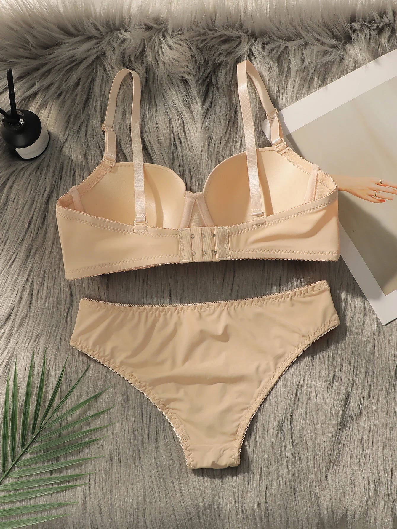 Conjunto de Sujetador Push Up y Bragas para Mujer