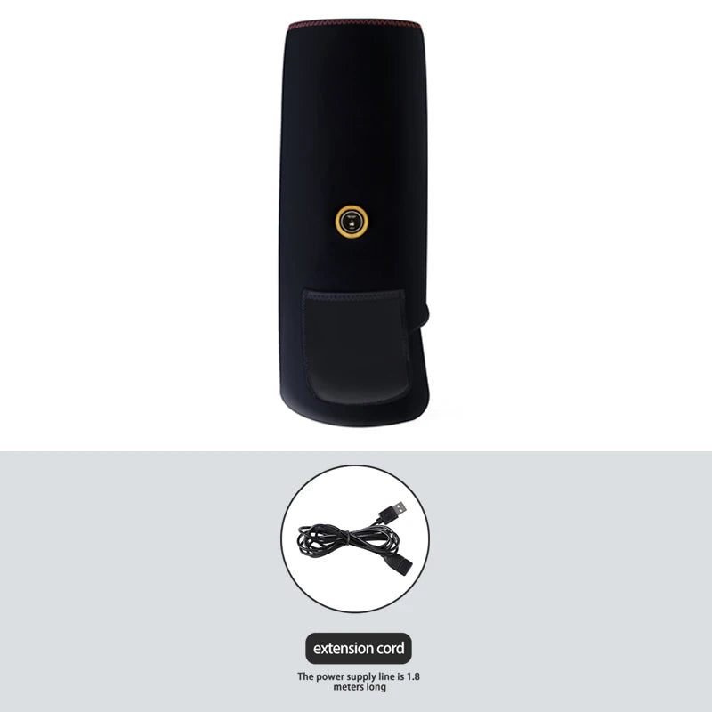 Almohadilla Térmica USB para Manos con Masaje por Vibración 3 Modos