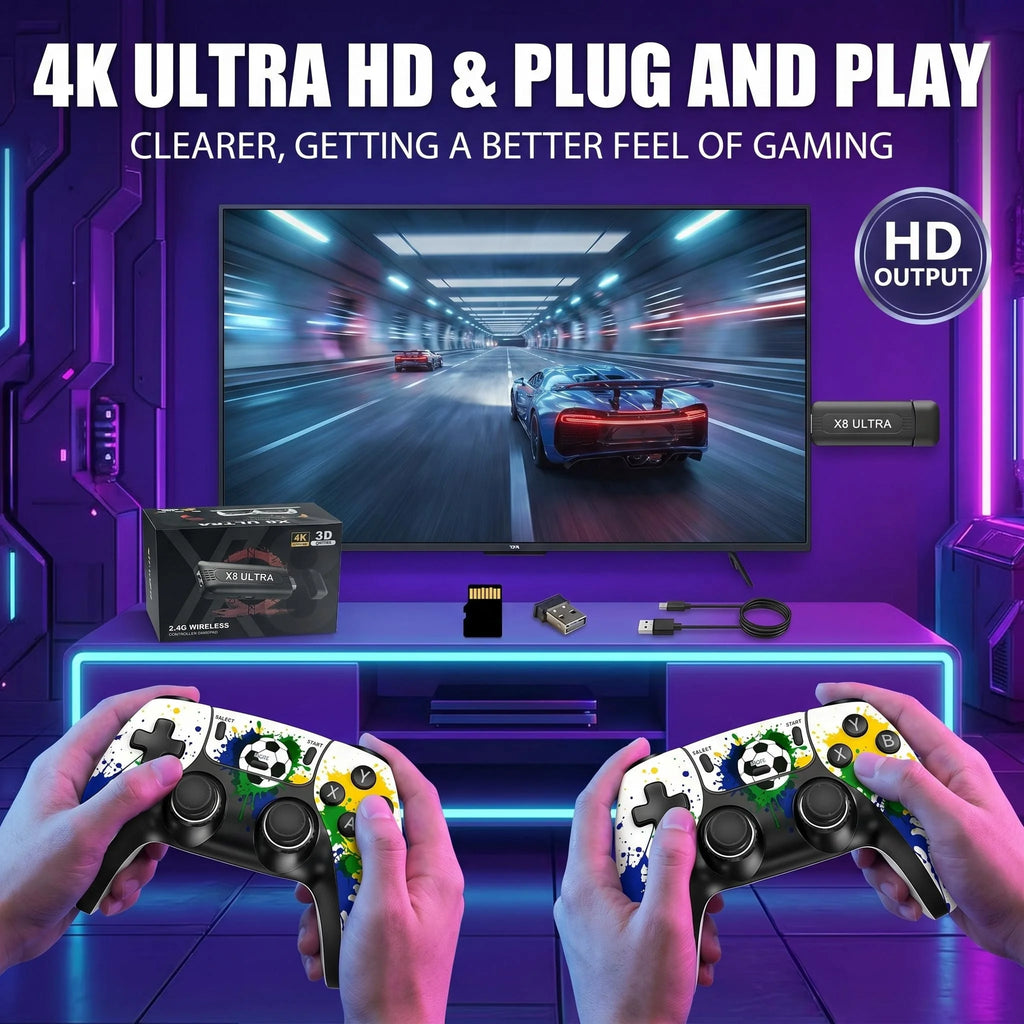 Consola de Juegos Retro 4K HD +50000 Juegos