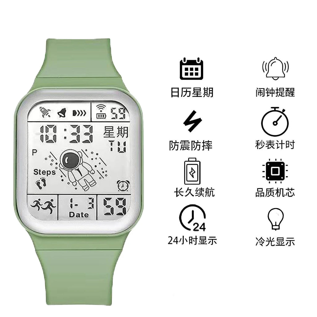 Reloj Digital de moda para hombres, mujeres y niños, relojes deportivos a prueba de suéter, reloj multifunción, reloj de pulsera electrónico para estudiantes