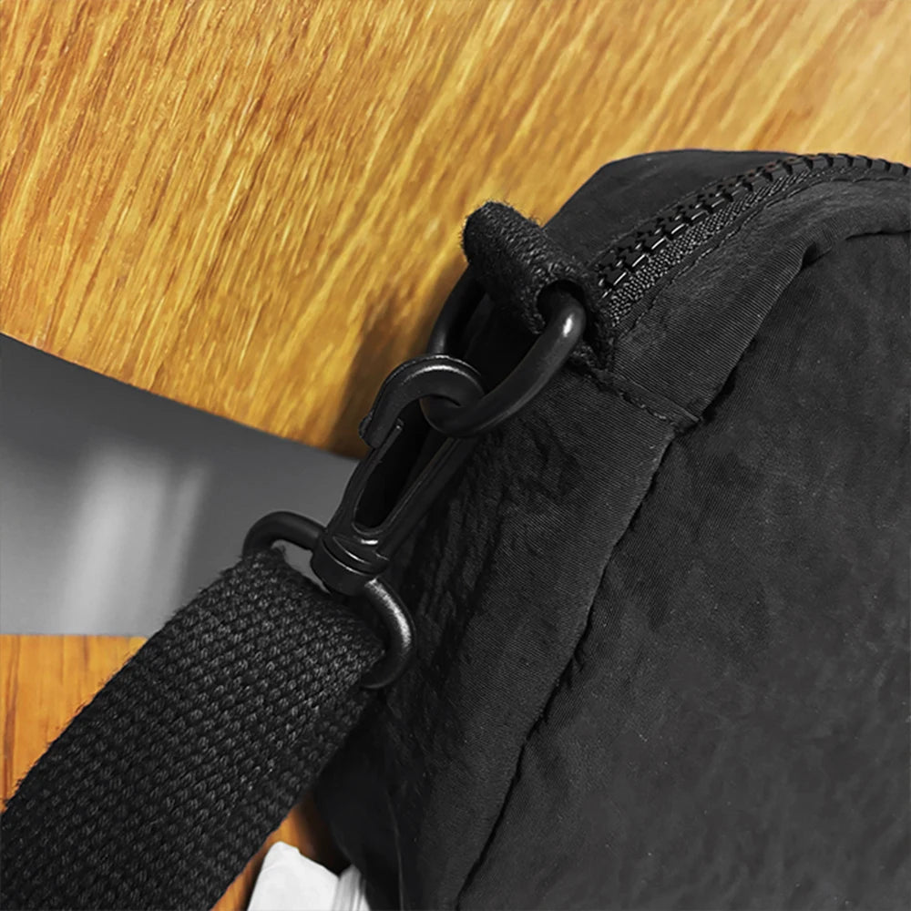 Bolso bandolera deportivo, diseño de estilo de ropa de trabajo, bolso de hombro individual, bolso de pecho ligero multifuncional, bolso para teléfono móvil
