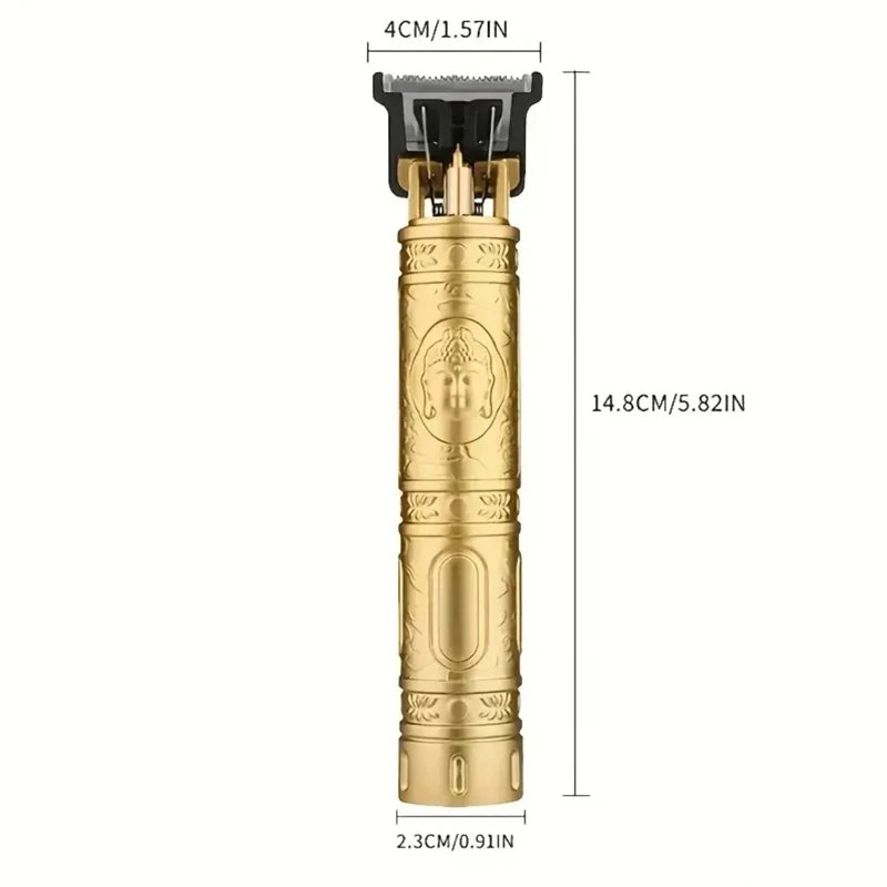 Máquina Cortadora de Pelo Eléctrica Inalámbrica Profesional para Barbería