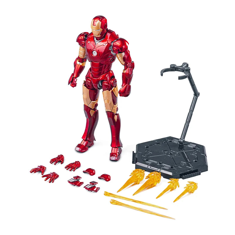 Caliente Fondjoy Marvel IronMan MK3 ensamblar juguetes Iron Man modelo 15cm Material ABS 1/12 escala figuras de acción juguetes niño regalos de cumpleaños
