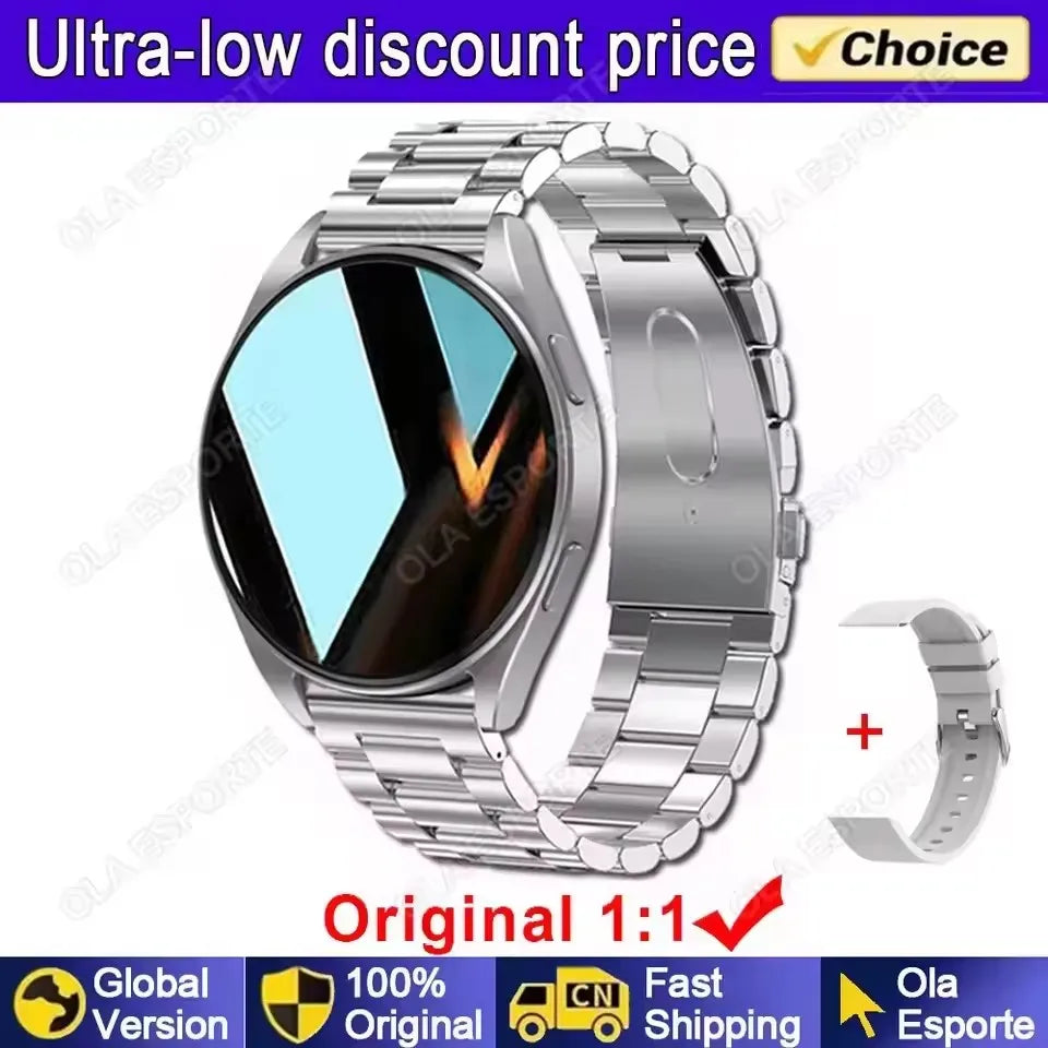 SmartWatch 2025 Bluetooth con llamadas y monitor cardíaco