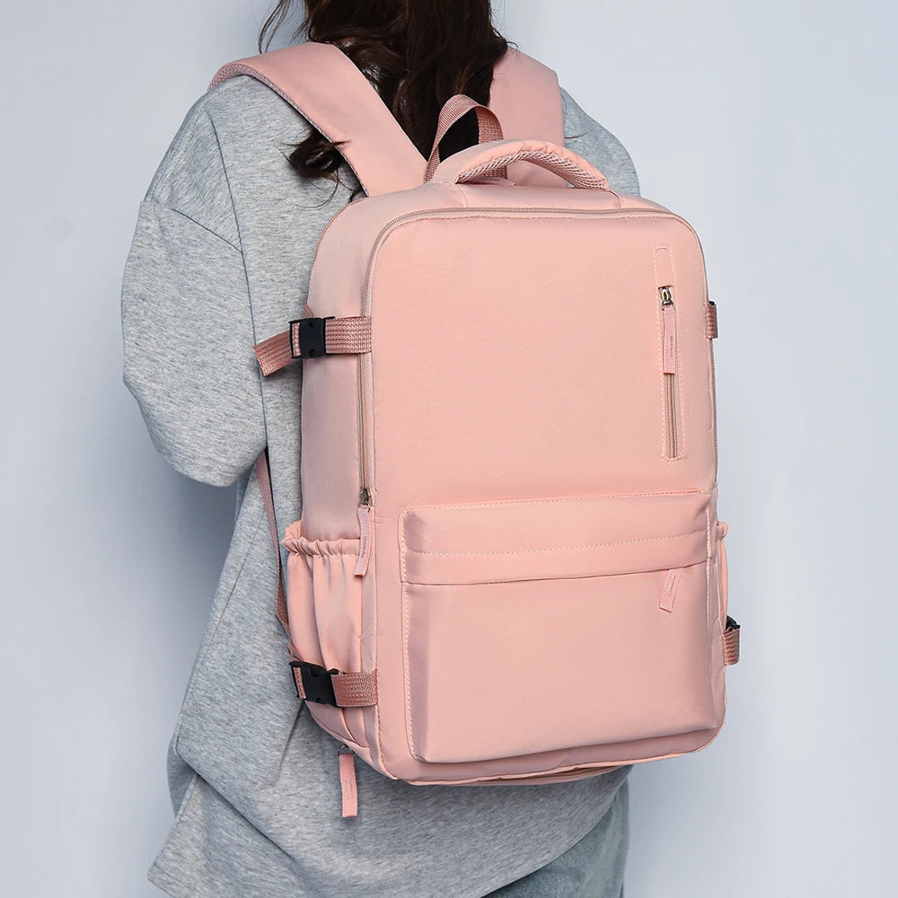 Mochila de Viaje Liviana de Gran Capacidad Unisex
