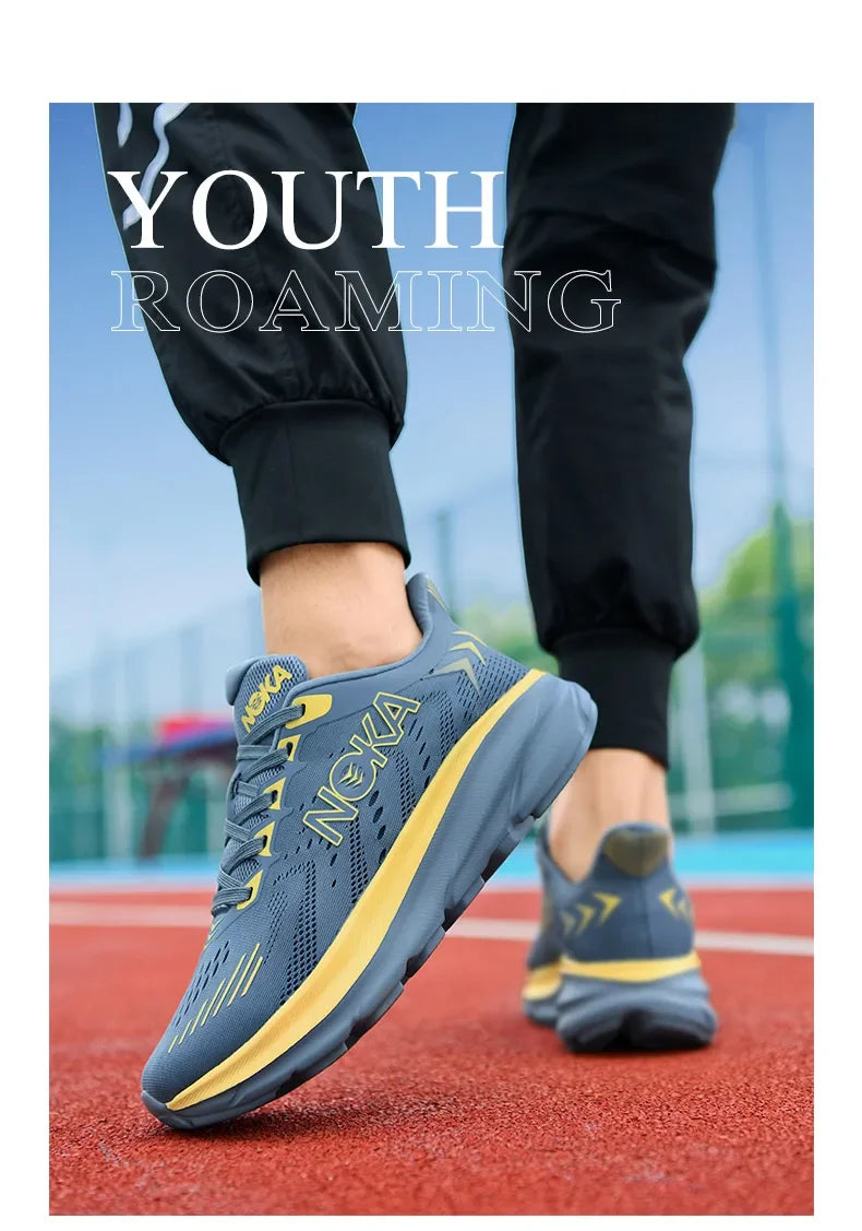 Zapatillas deportivas para hombre, transpirables, ligeras, cómodas, atléticas, antideslizantes