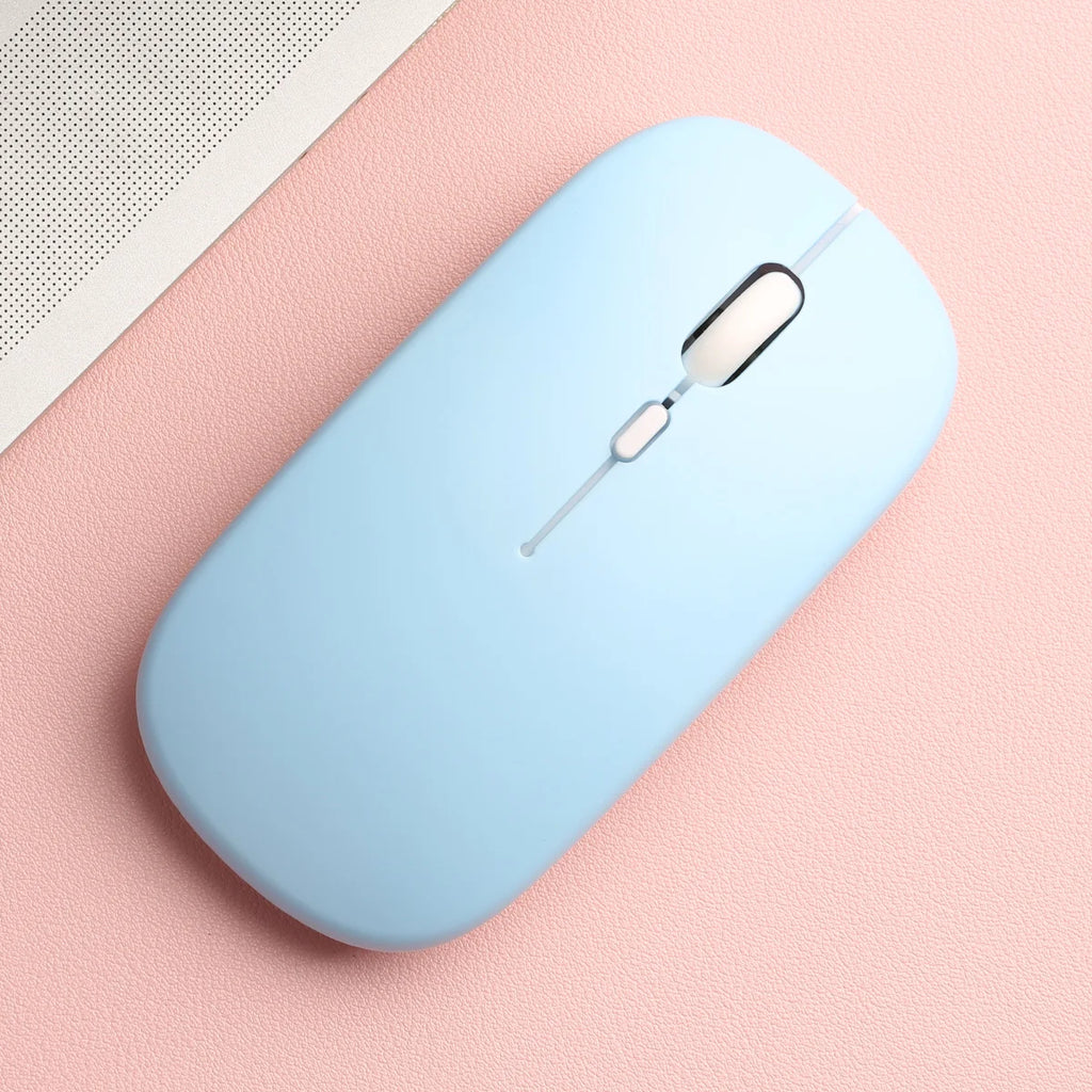 Ratón inalámbrico compatible con Bluetooth para iPad, Samsung, Huawei, Android, Windows, tableta, batería, ratón para ordenador portátil