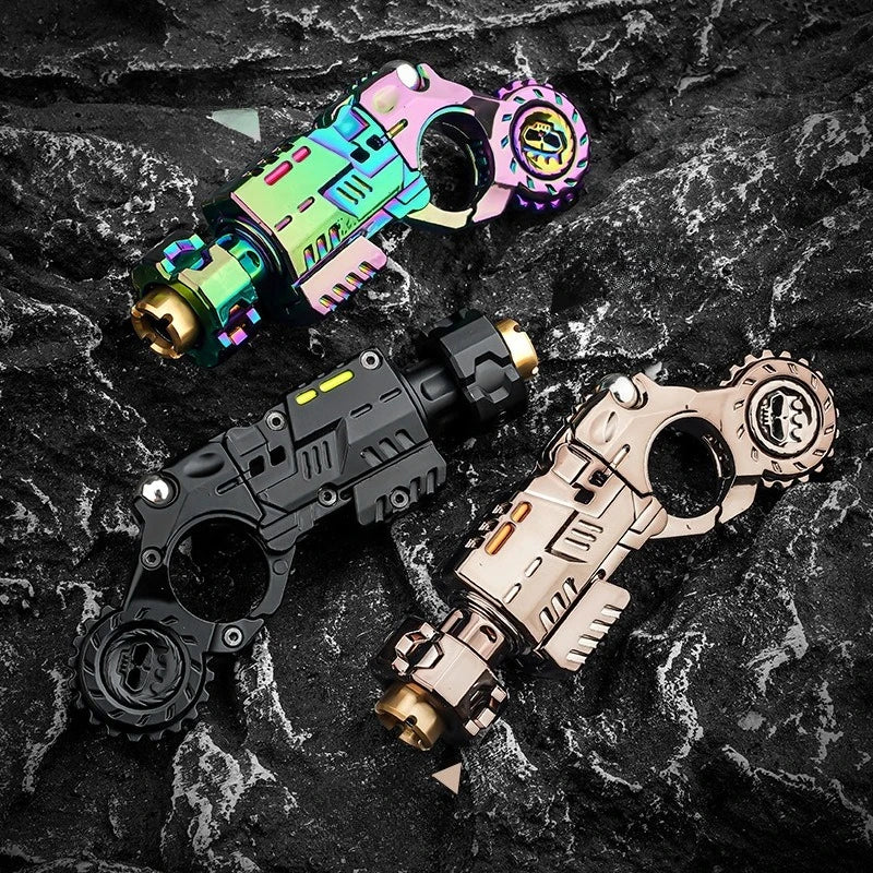 Juego de pistola de juguete de aleación expulsión de concha, juguete sensorial para aliviar el estrés, Mini tope de dedo, dispositivo de escritorio EDC, regalo para niños adolescentes