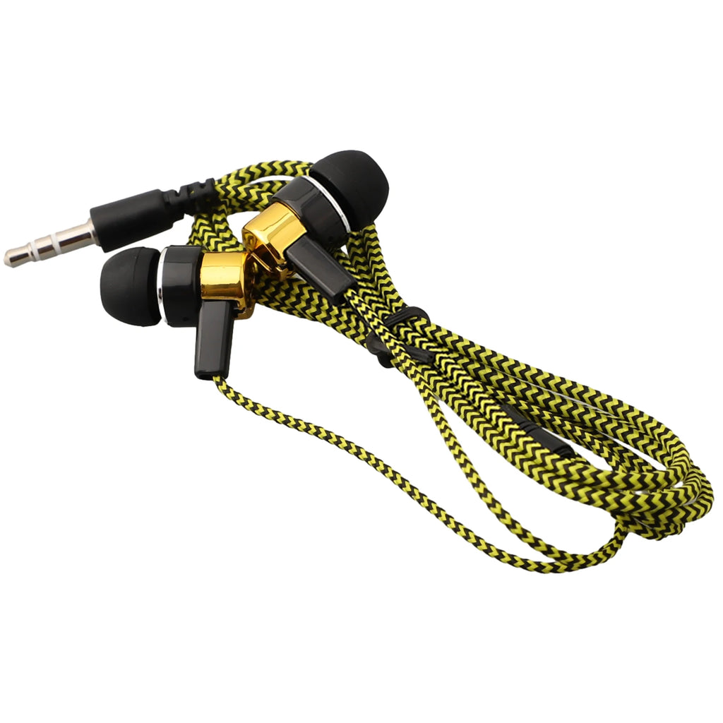 Experimente graves potentes con auriculares internos con cable, auriculares estéreo de 3,5 mm para dispositivos móviles, diseño con aislamiento de ruido