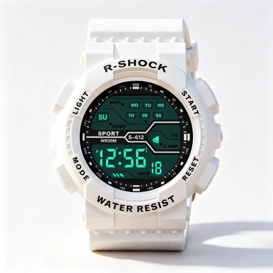 Reloj Digital LED Deportivo MAYZHISU Militar Hombre