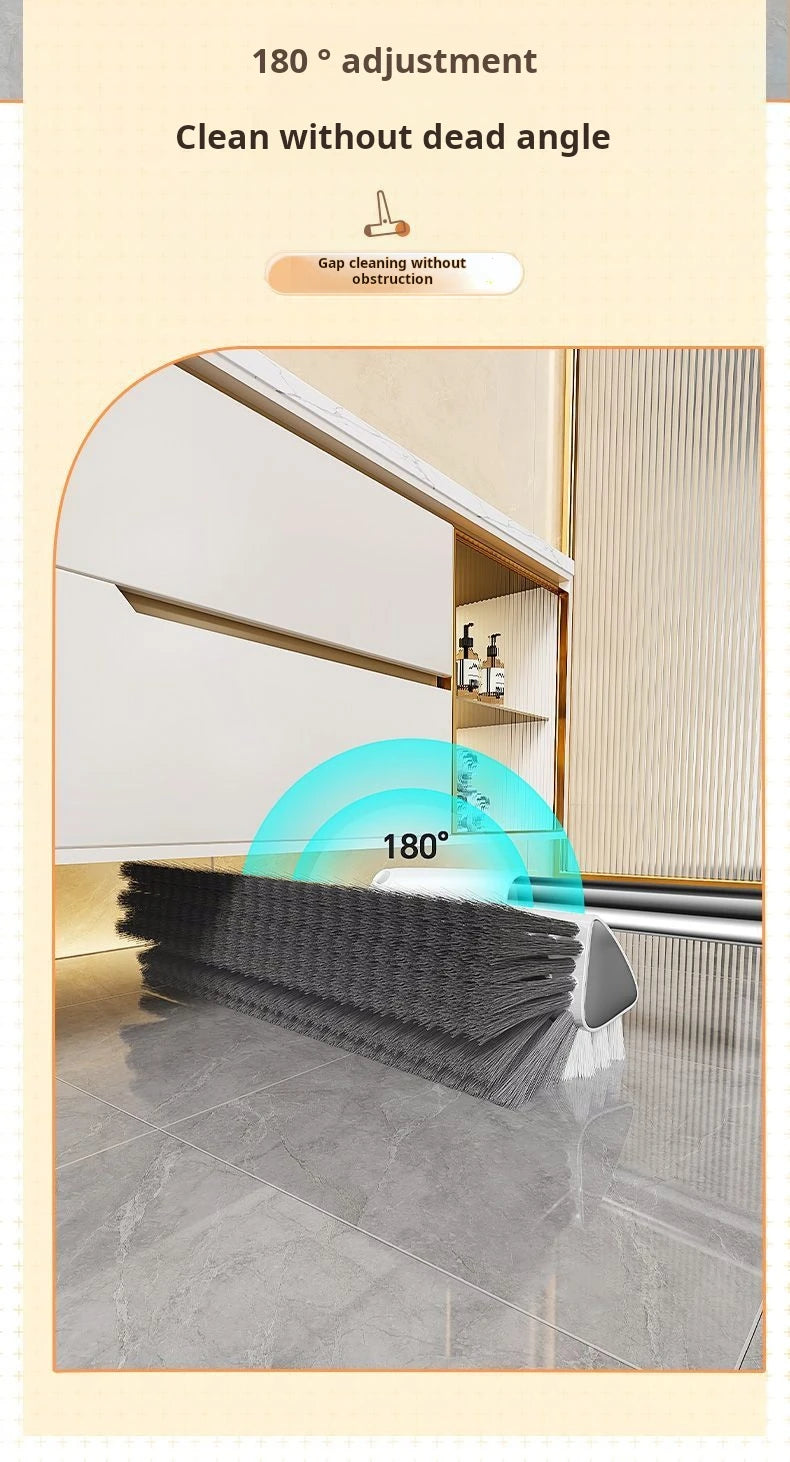 Cepillo de suelo multifuncional con mango largo extensible