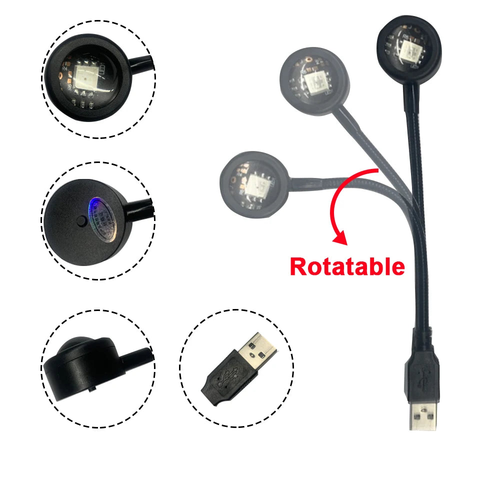 Lámpara LED de Atardecer Proyector de Luz Nocturna