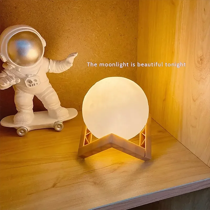 Luz de libro Luz de luna LED Luz de galaxia, Luz de noche de luna, niña, niño, regalo de cumpleaños infantil, decoración de dormitorio Iluminación interior