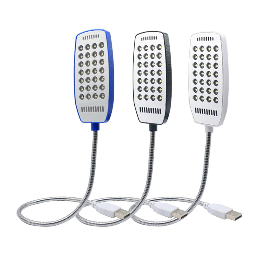 Lámpara de Lectura LED USB Flexible sin Parpadeo