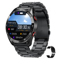 Reloj inteligente deportivo ECG + PPG para hombre, pulsera con llamadas, Bluetooth, láser, presión arterial, resistente al agua + caja