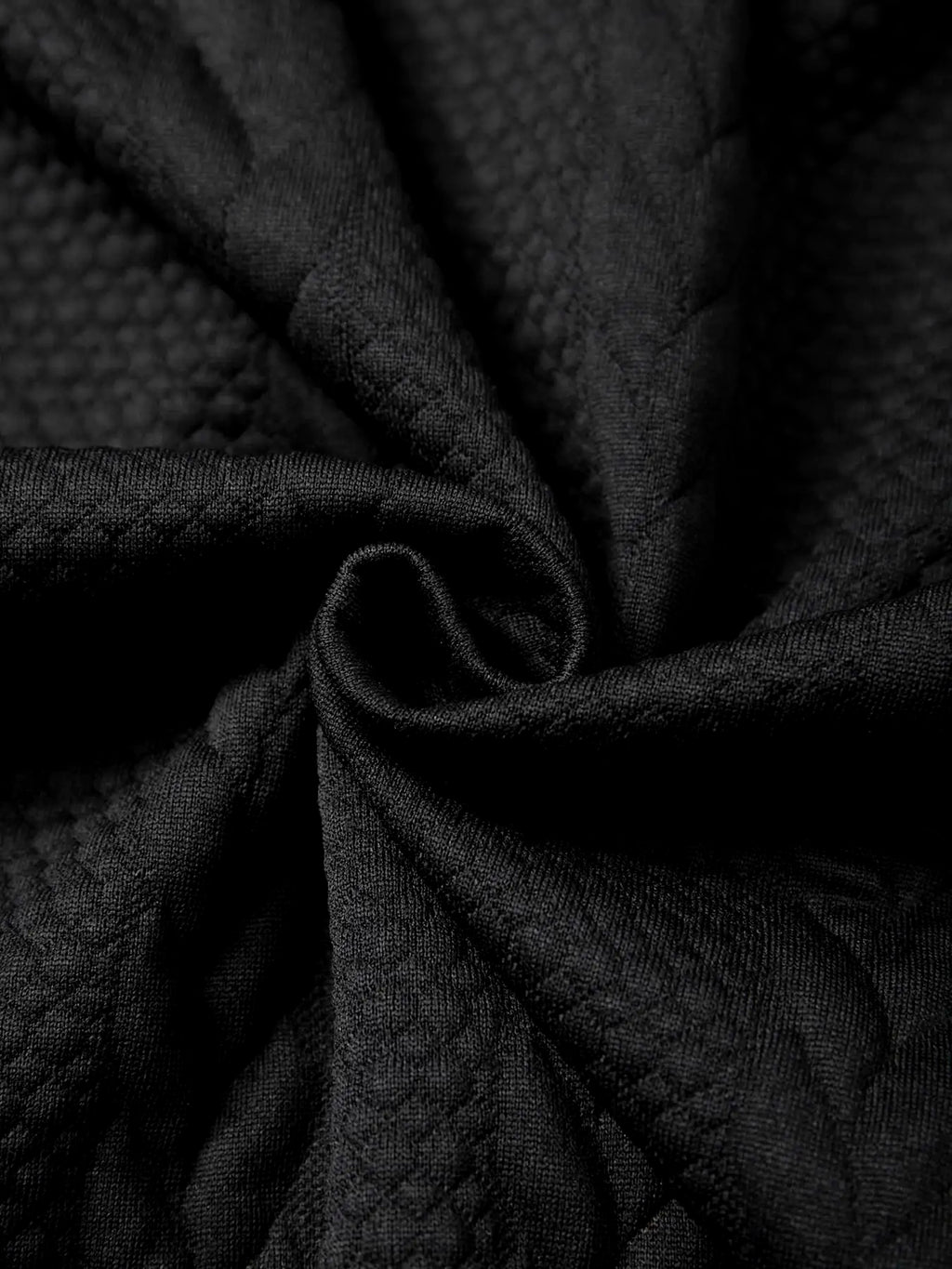 Suéter Tejido Jacquard Hombre Cuello Alto con Botones