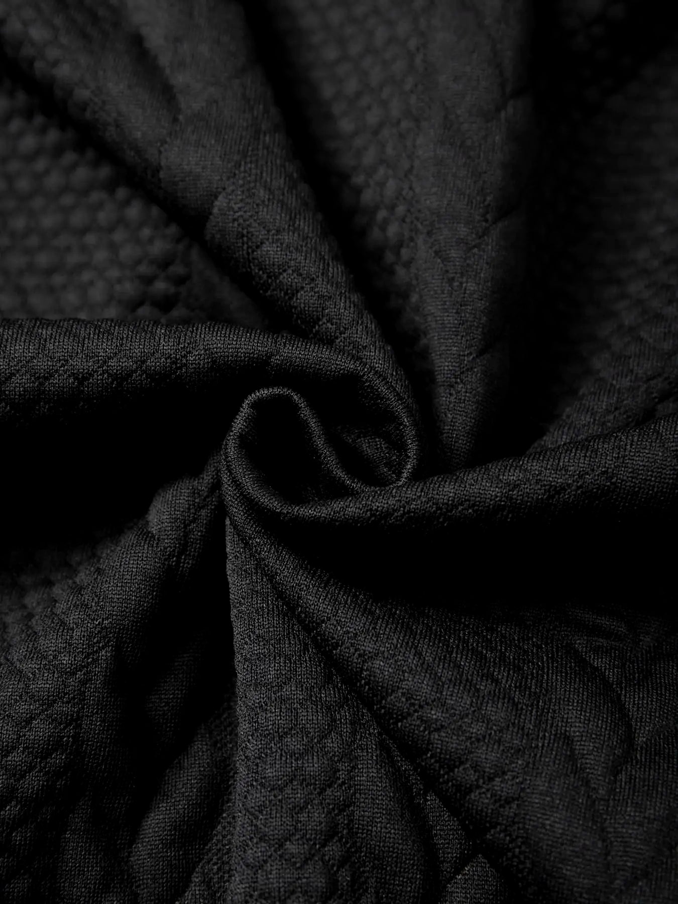 Suéter Tejido Jacquard Hombre Cuello Alto con Botones