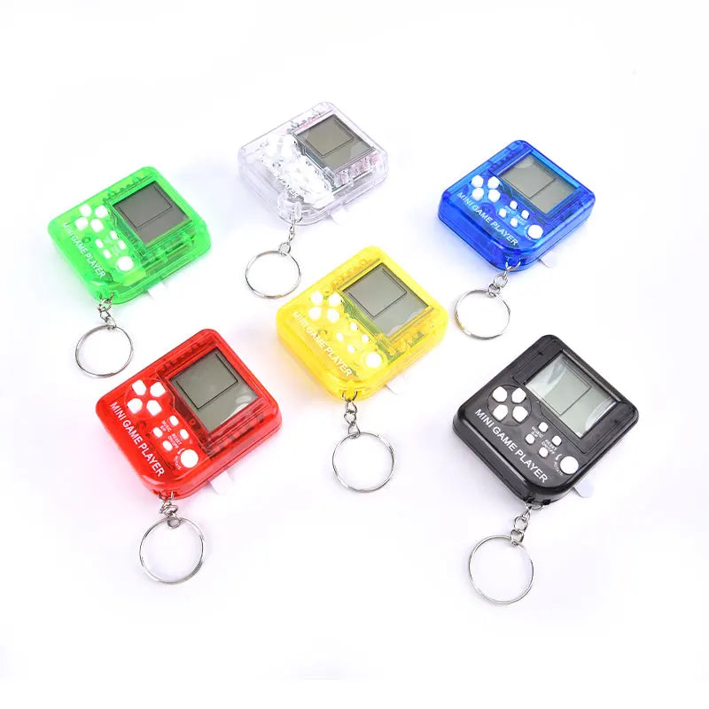 Mini Consola Retro con Llavero - 26 Juegos Clásicos Integrados
