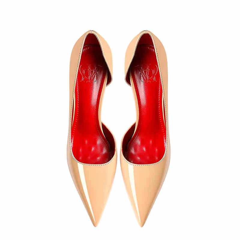 Stilettos de Mujer Punta Fina con Brillantes - Tacones Altos Elegantes
