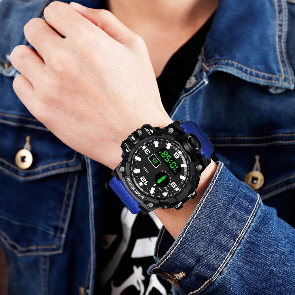 Reloj Deportivo YIKAZE Digital LED Esfera Grande