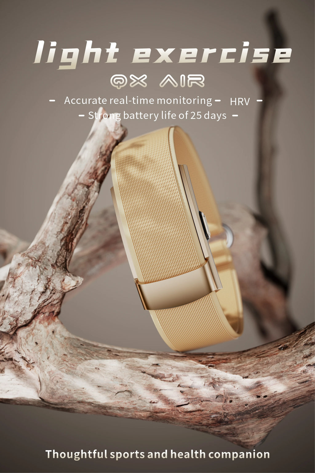 Pulsera Inteligente sin Pantalla, Monitor de Salud y Ejercicio, Monitor de Ritmo Cardíaco 24/7, Monitor de Sueño, Pulsera Deportiva Multifuncional para Android iOS